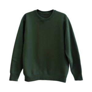 Main Crewneck Sweater - Forest Green Heavy Fleece