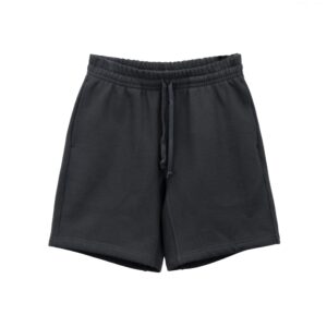 Street Shorts - Black Heavy Fleece
