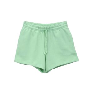 Mini Shorts - Mint Green Fleece