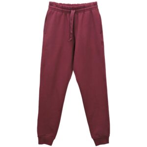 Street Joggers - Burgundy Heavy Fleece