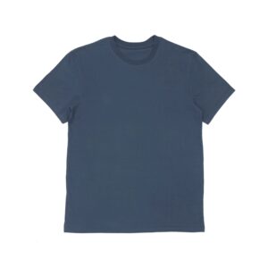 Boxy T-shirt - Sailor Blue Midweight Cotton