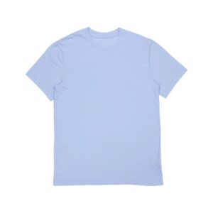 Boxy T-shirt - Airy Blue Cotton