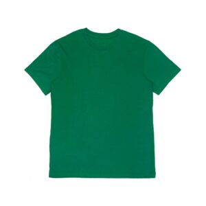 Boxy T-shirt  - Emerald Green Cotton