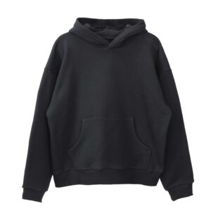 Hoodie - Black Heavy Fleece