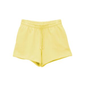 Mini Shorts - Daffodil Yellow Fleece